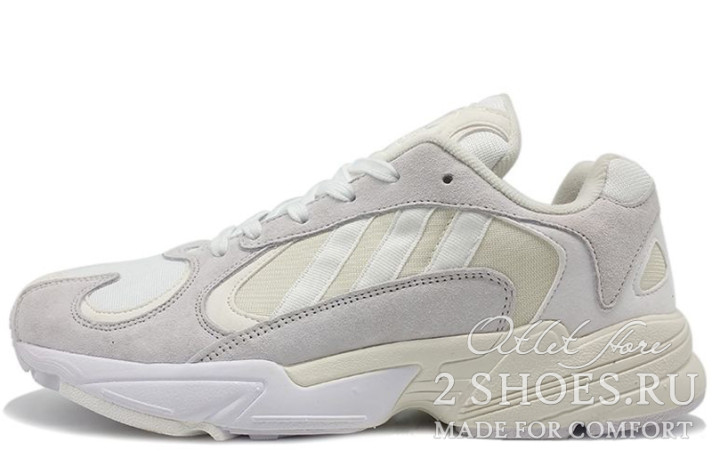 Кроссовки Adidas Yung 1 Cloud White B37616 белые
