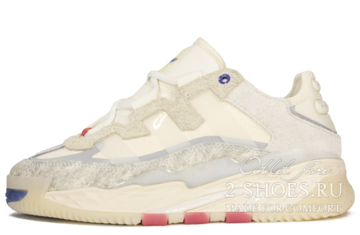 Кроссовки Adidas Niteball Cream White FX7643 белые