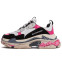 Кроссовки женские Balenciaga Triple S White Pink Black