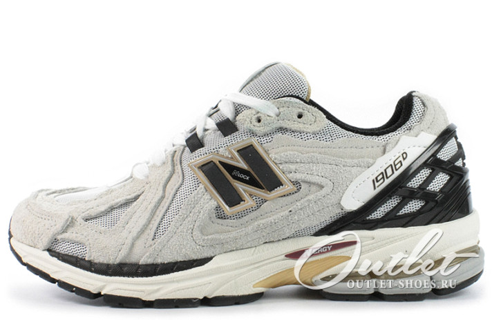 Кроссовки New Balance 1906D Protection Pack Grey Black Gold M1906DC серые