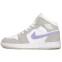 Кроссовки женские Nike Air Jordan 1 Mid Winter Wolf Grey Aluminum