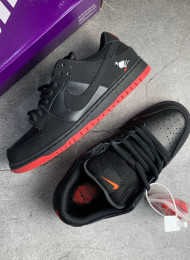 Кроссовки Nike Dunk Low SB Pro NYC Pigeon Sienna Black живое фото 2