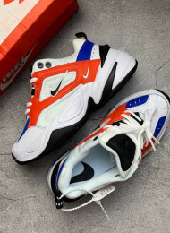 Кроссовки Nike M2K Tekno Summit White Team Orange Black живое фото 2