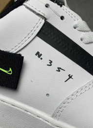 Кроссовки Nike Air Force 1 Type N354 White Volt Black живое фото 4