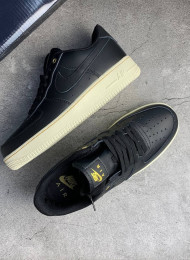 Кроссовки Nike Air Force 1 Low Black Pack White живое фото 2