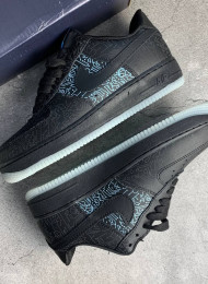 Кроссовки Nike Air Force 1 Low Computer Chip Space Jam живое фото 1